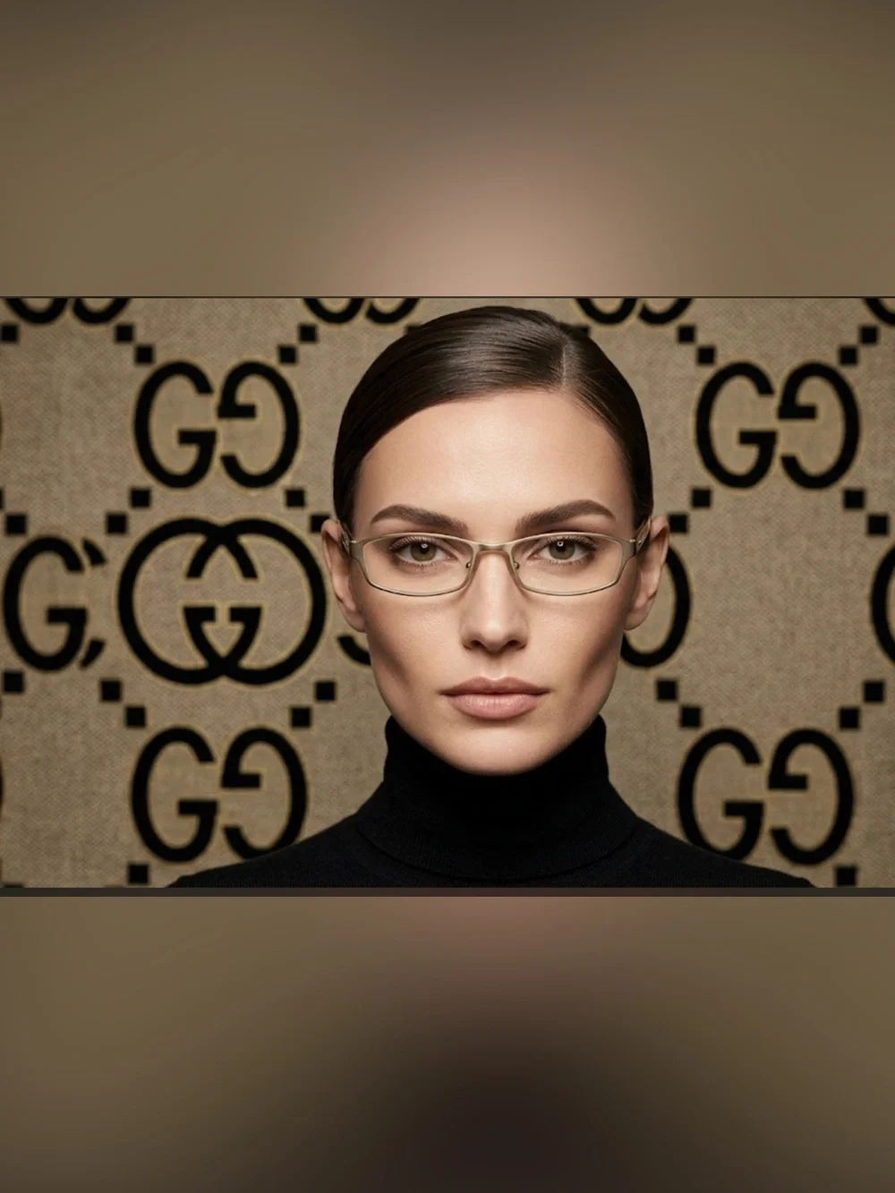 Authentic Gucci luxury designer prescription eyeglasses frames